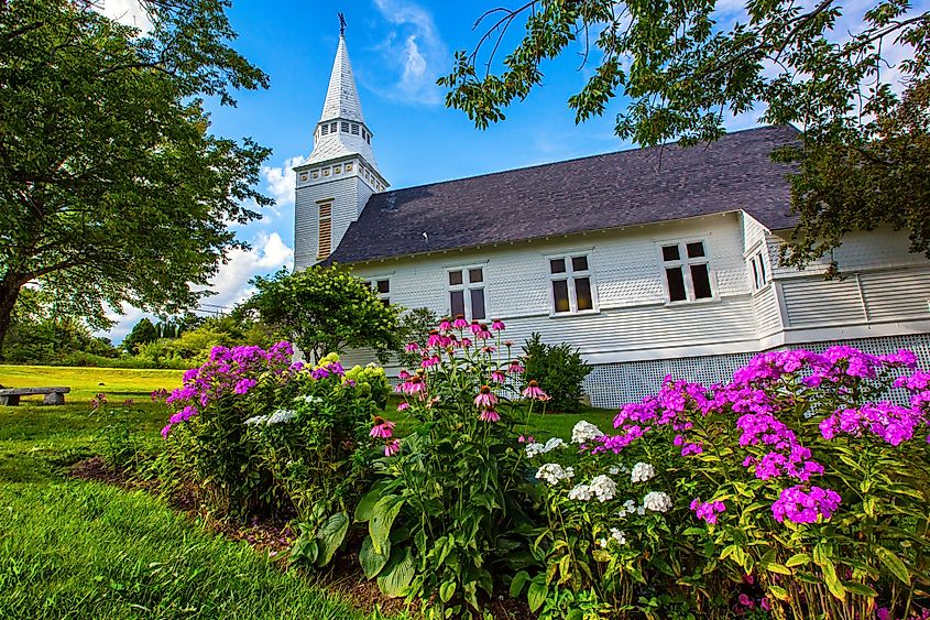 St. Matthews Chapel in Sugar Hill, New Hampshire.
