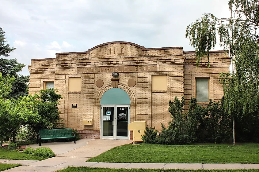 Chadron Public Library, Nebraska. Image credit Tom McLaughin via Flickr.