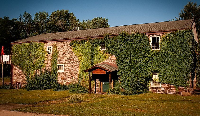 Building in White Haven, Pennsylvania.