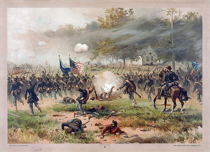 The Battle of Antietam, the Civil War's deadliest one-day fight