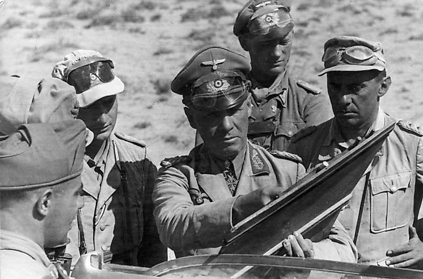 Rommel in North Africa (June 1942).