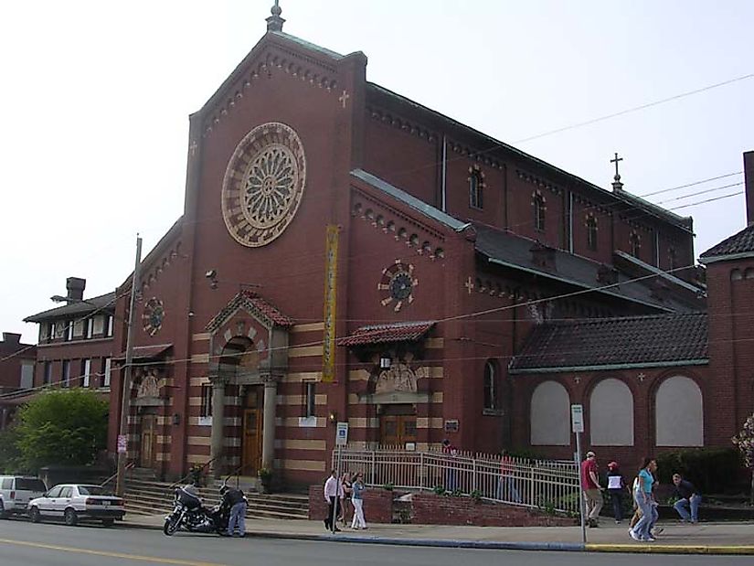 The Church Brew Works in Pittsburgh in Pennsylvania