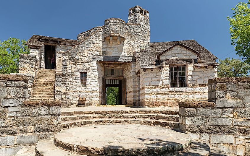 Longhorn Cavern State Park in Burnet, Texas.