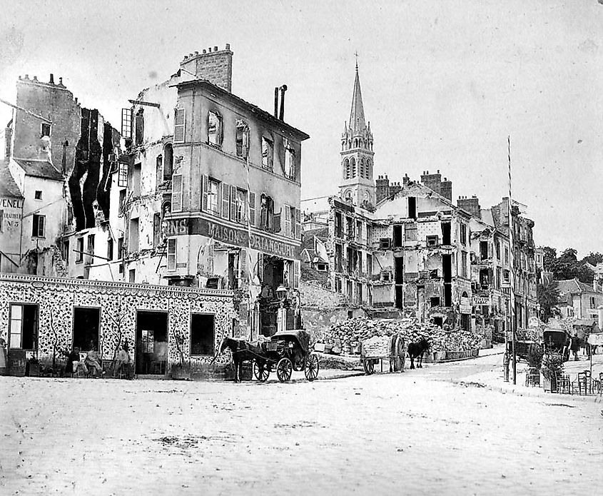 Ruins From The Siege of Paris