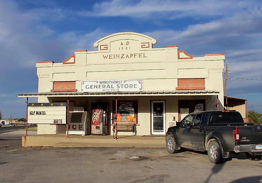 Windthorst, Texas General Store.