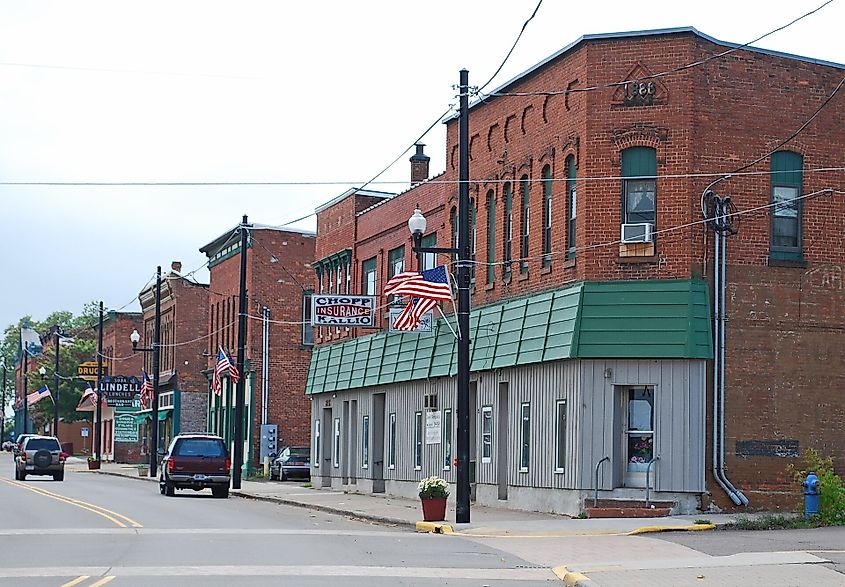 Downtown Linden, Michigan
