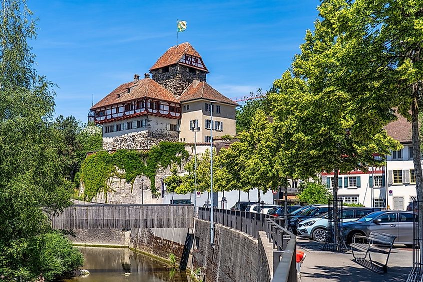 Historical city of Frauenfeld, Switzerland