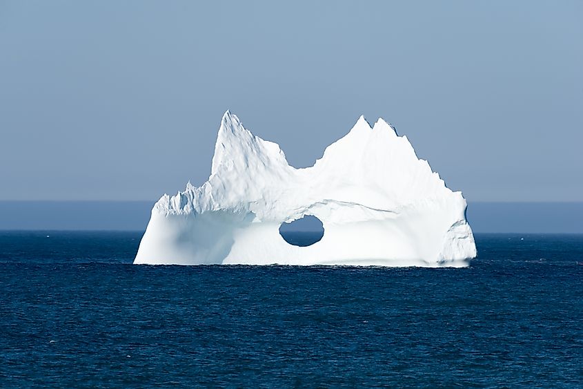 Iceberg in Baffin Bay.