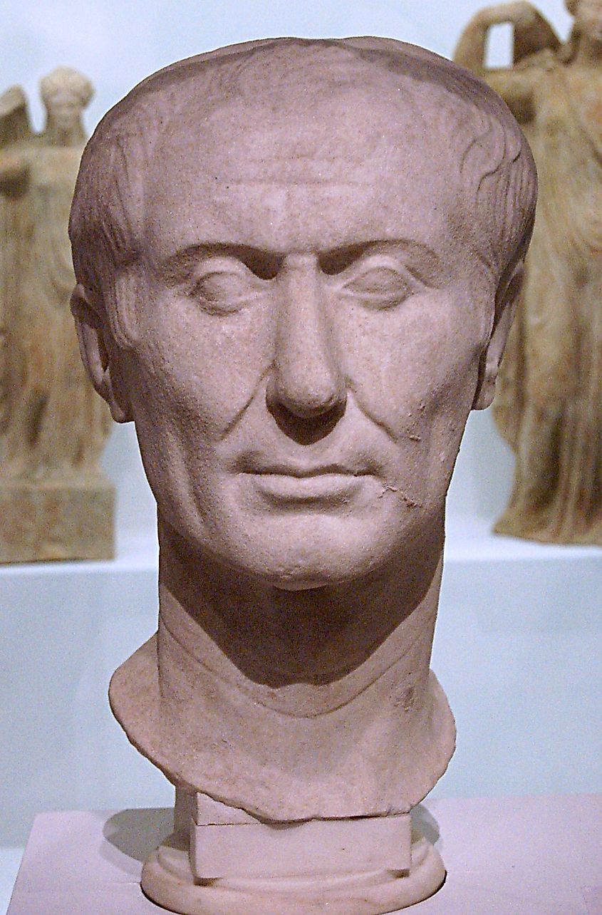 Marble Bust of Julius Caesar