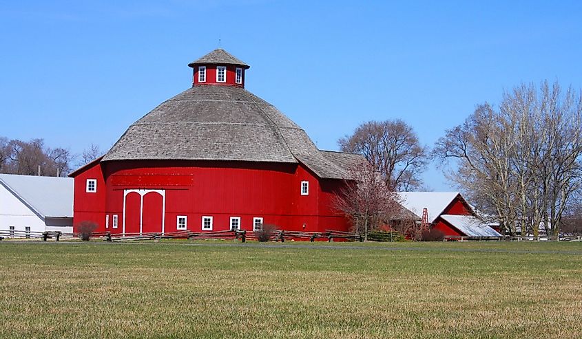 Round Barn at Amish Acres in Nappanee, Indiana