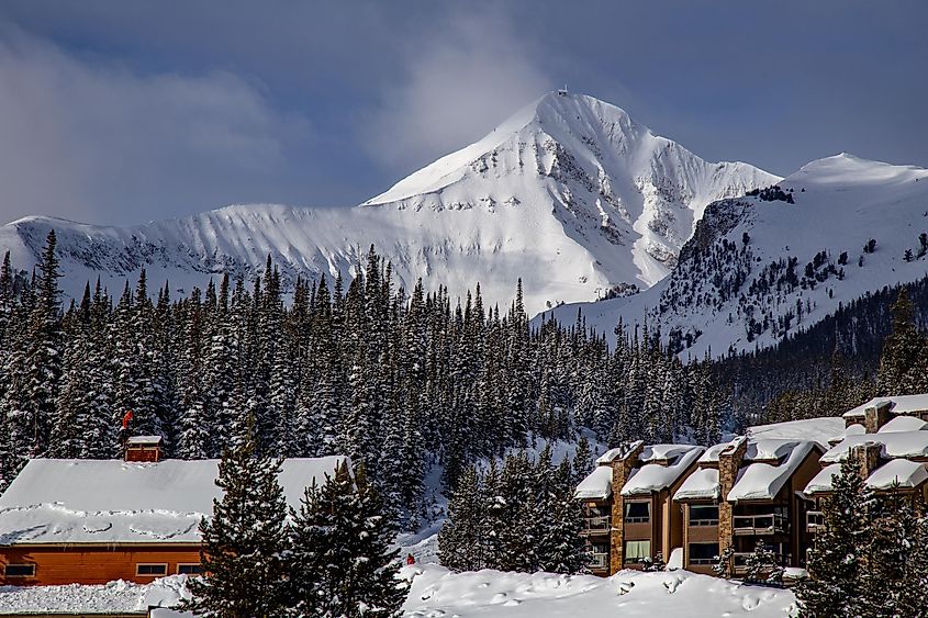 Big Sky Montana, slope side lodging