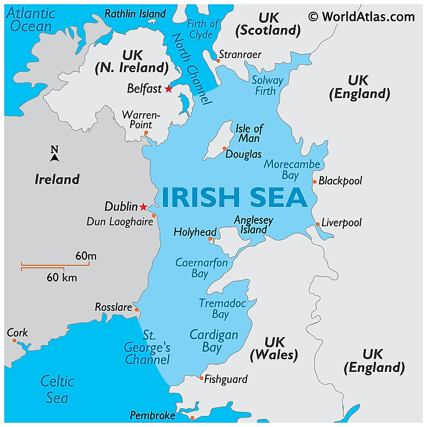 Irish Sea WorldAtlas