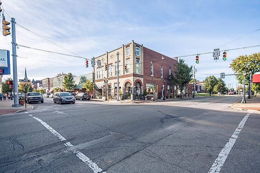Photo from Small Town Indiana photo survey. Photo via Wikimedia Commons.