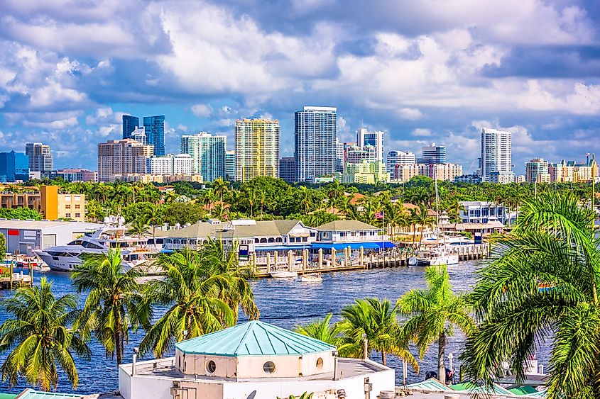 The beautiful settings of Fort Lauderdale, Florida