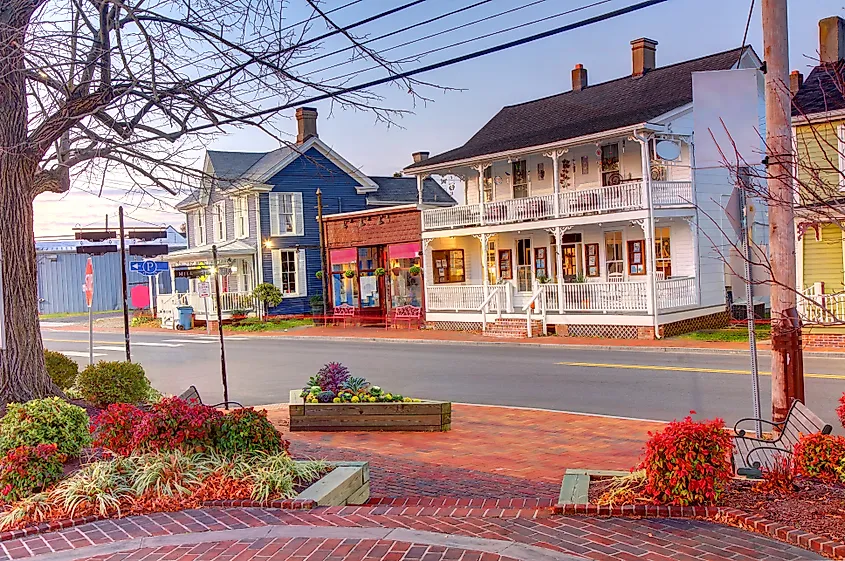Downtown St. Michaels, Maryland