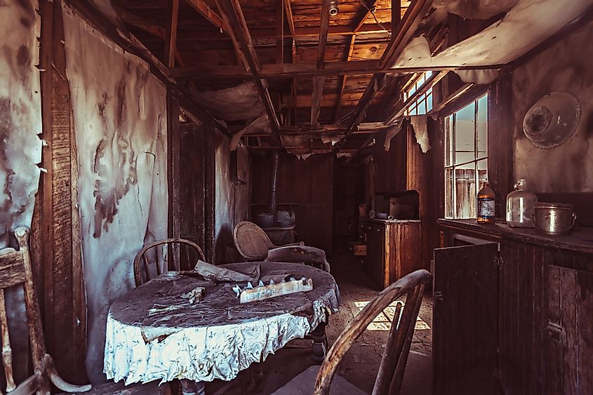 Bodie abandoned homes