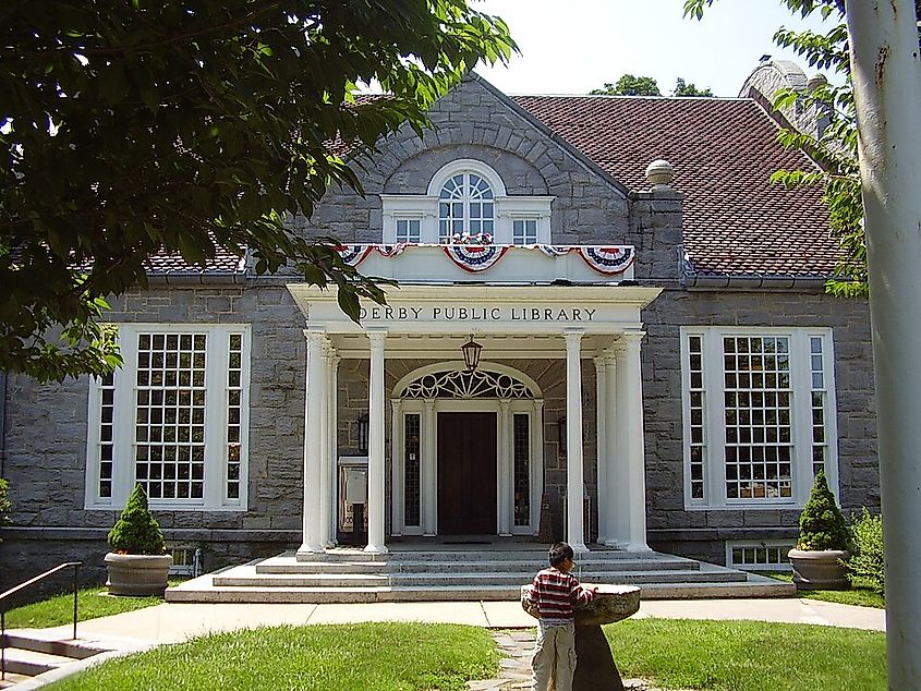 Derby (Conn.) Public Library, aka Harcourt Wood Memorial Library
