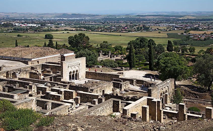 Ruins of Medina Azahara built by the first Umayyad Caliph of Cordoba.