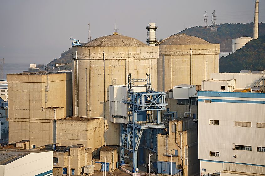 The Qinshan Nuclear Power Plant (Editorial credit: Vladimir Tretyakov / Shutterstock.com)