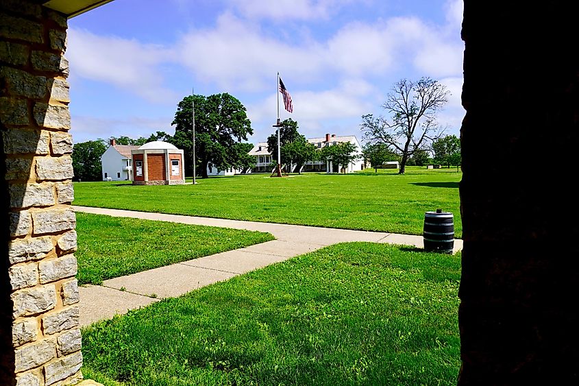 Fort Scott National Historic Site in Kansas.