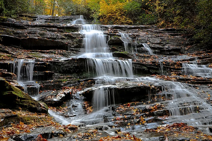 Minnehaha Falls in Lakemont, Georgia