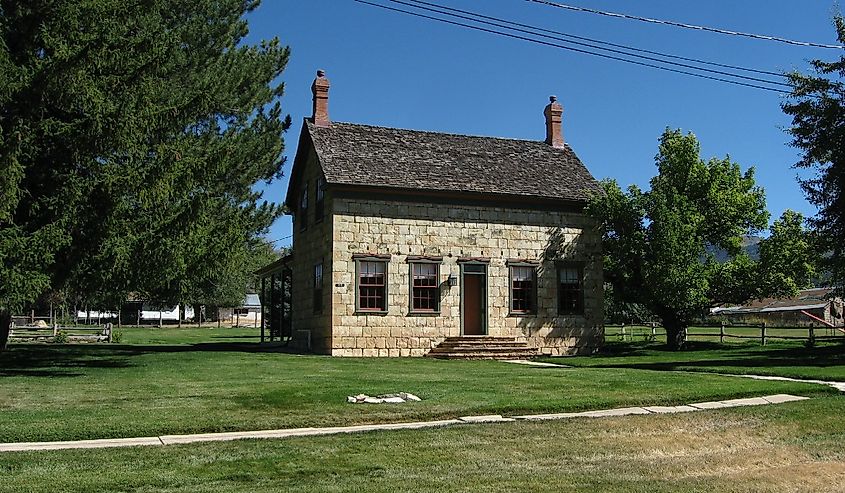 One notable historical point, Orson Hyde, an apostle of The Church of Jesus Christ of Latter-day Saints is buried in the Spring City Cemetery.