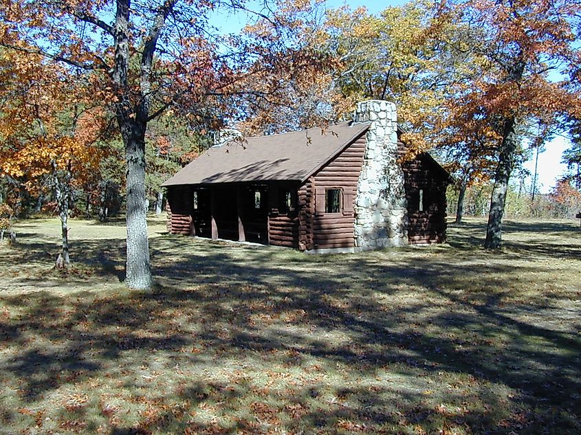 Rollways Picnic Area, Michigan.