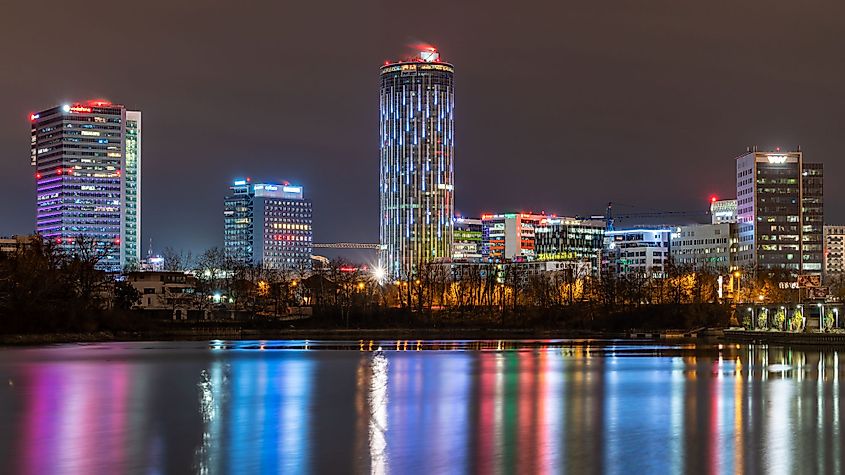 Business park in Bucharest