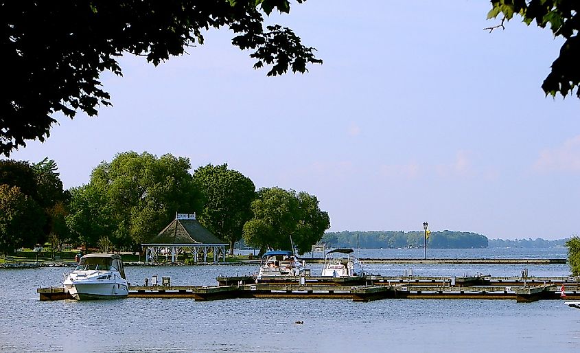 Waterfront of Orillia, Ontario