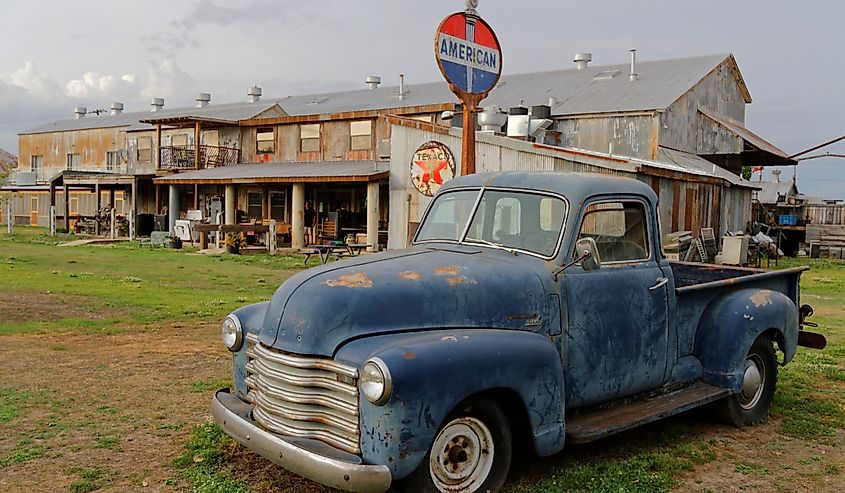 Restored only enough to accommodate to-day expectations, Shack-Up Inn takes place at Hopson Plantation, mostly unchanged from when it was a working plantation in Clarksdale, Mississippi.