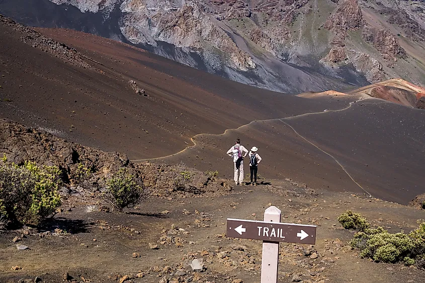 Where To Go, Haleakala Crater, National Park, Maui, Hawaii, USA