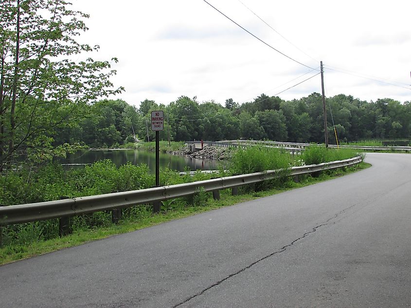 Durham Bridge, Lake Sebasticook, Newport, Maine