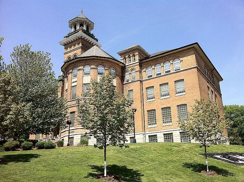 T. Berry Smith Hall at Central Methodist University in Fayette, Missouri.