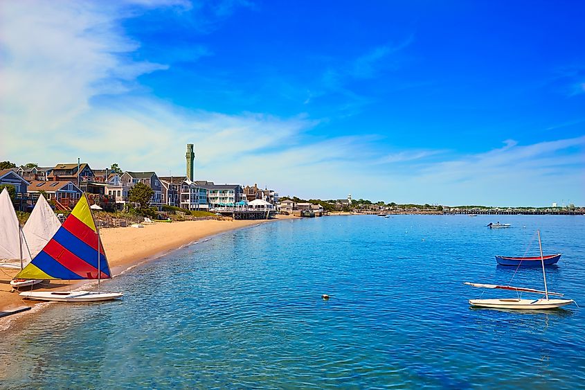 A beautiful beach in Provincetown, Massachusetts.