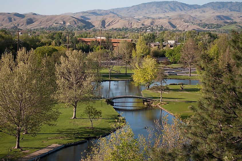 Ann Morrison Park near the Bench neighborhood of Boise.
