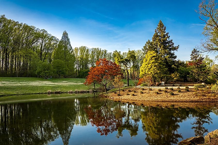 Brookside Gardens in Silver Spring, Maryland