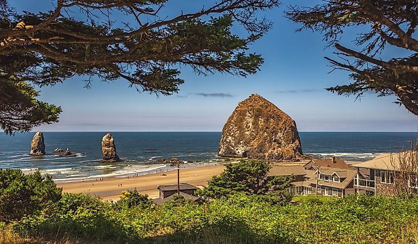 Cannon Beach landscape, Oregon 