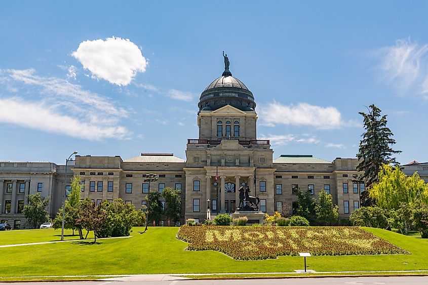 Montana State Capitol Building in Helena, Montana