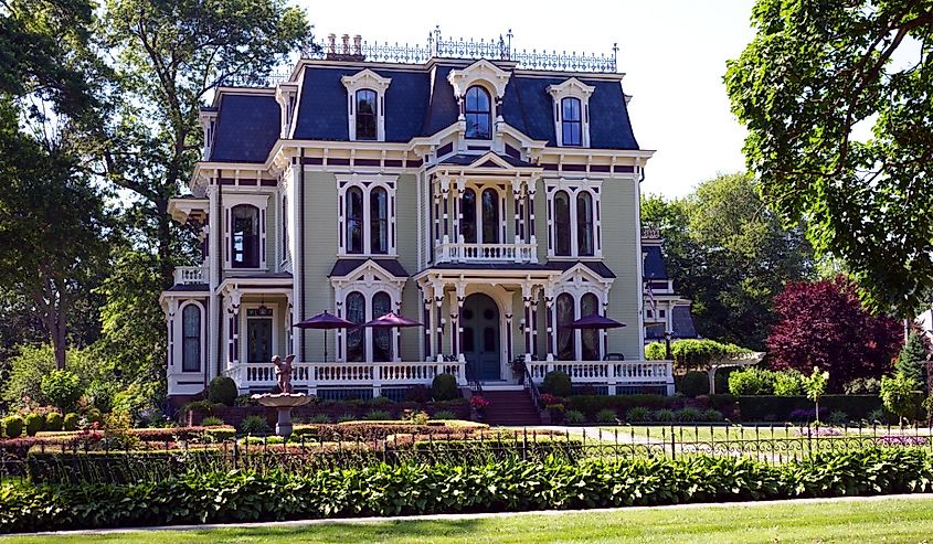 Silas Robbins House in Wethersfield, Connecticut.