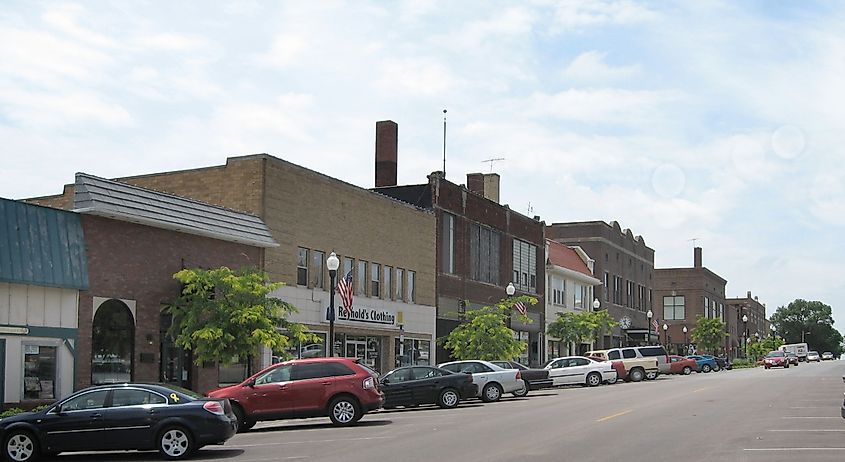 Downtown Denison. 