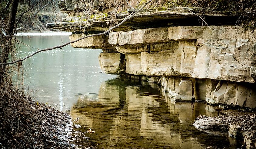 Secluded River scenery… Illinois River Tahlequah, Oklahoma