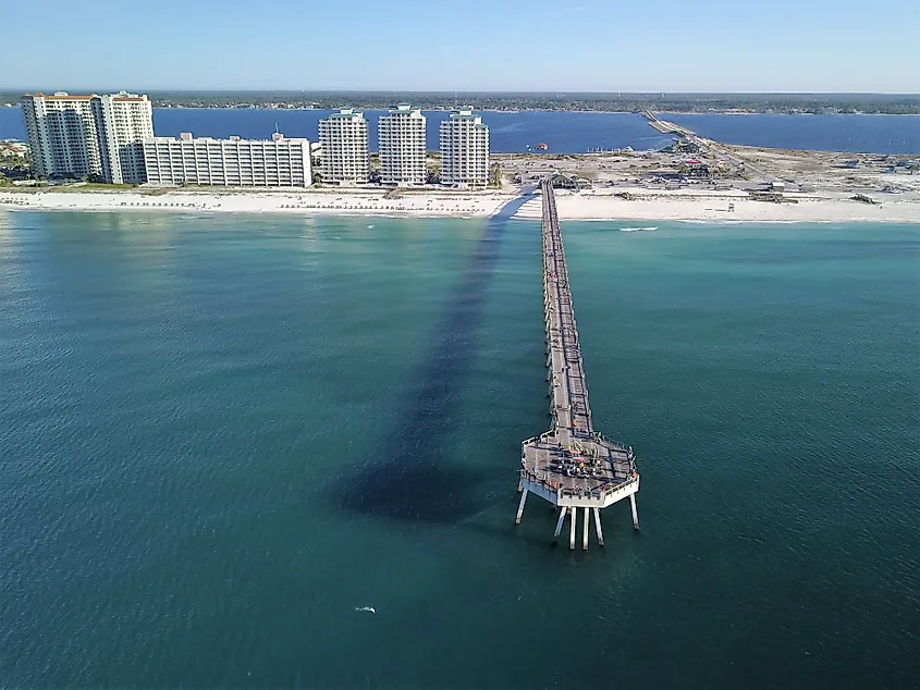 Pier at Navarre Beach, Florida