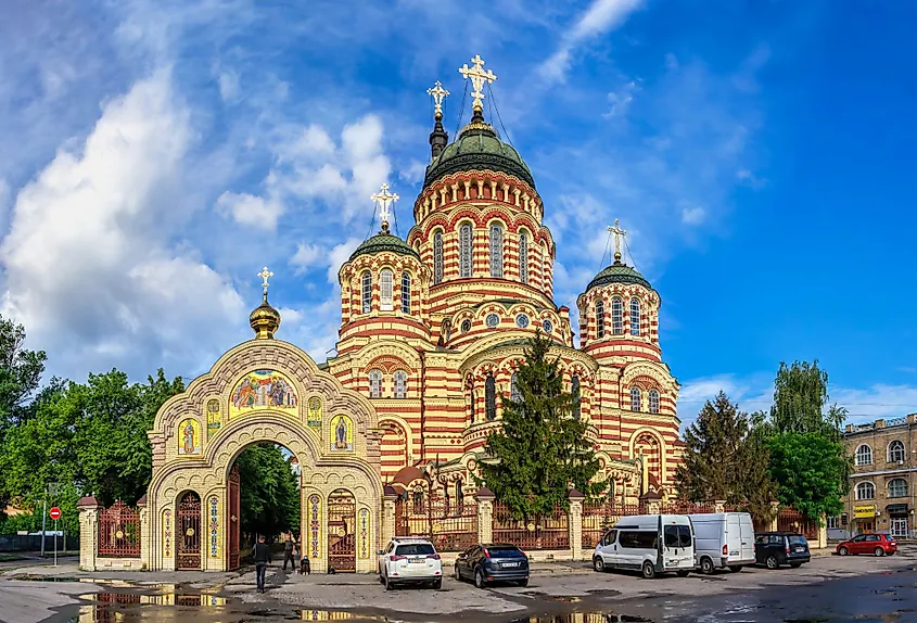 Holy Annunciation Cathedral in Kharkiv, Ukraine