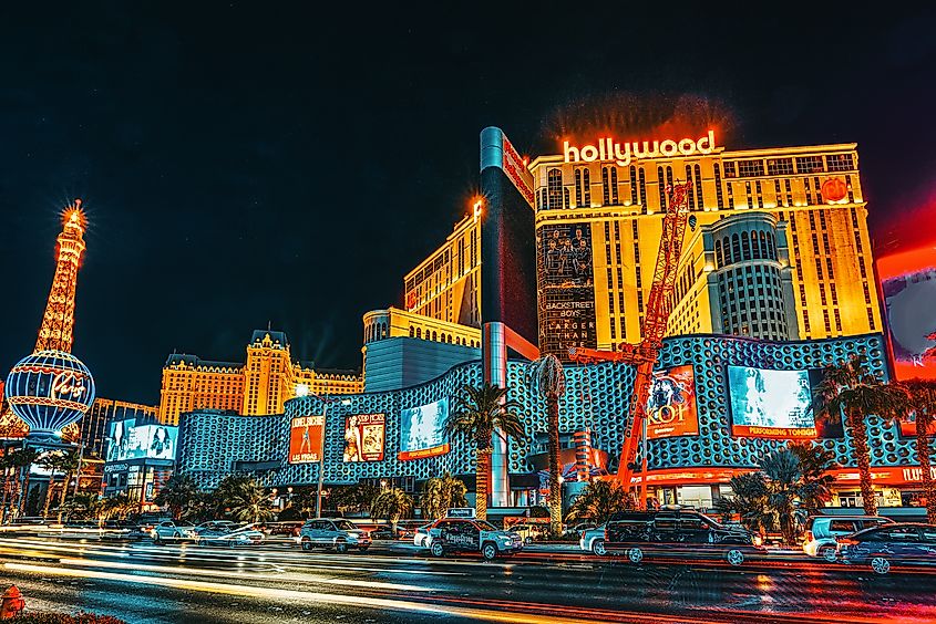 Planet Hollywood in Las Vegas, Nevada. Editorial credit: V_E / Shutterstock.com