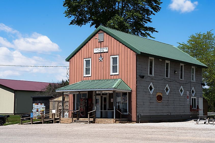 Moonshine Store, Moonshine Illinois.
