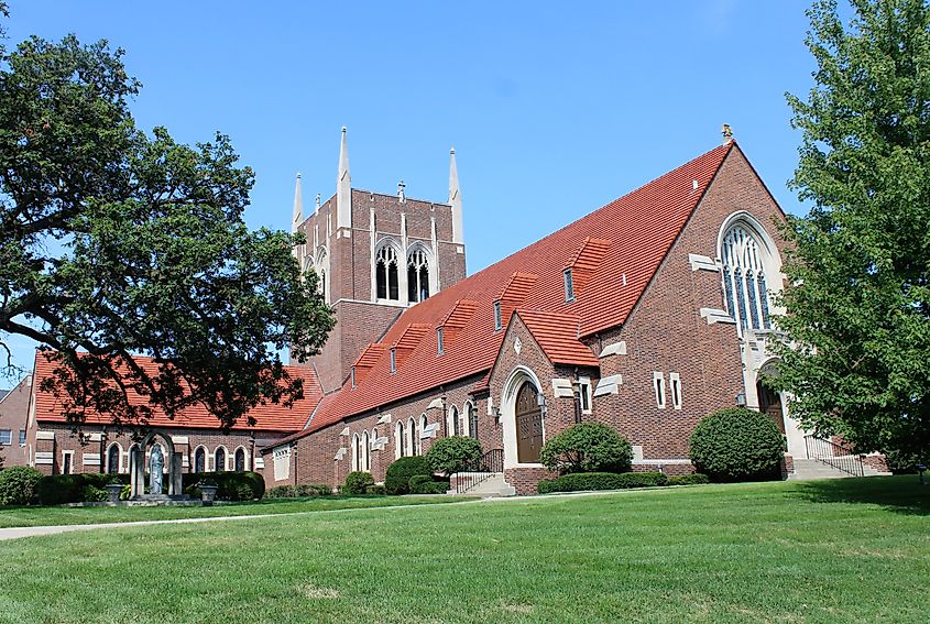 St. Augustin Catholic Church in Des Moines, Iowa.