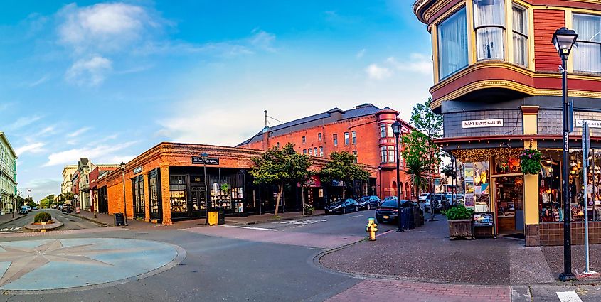 Downtown Eureka, California, via calimedia / Shutterstock.com