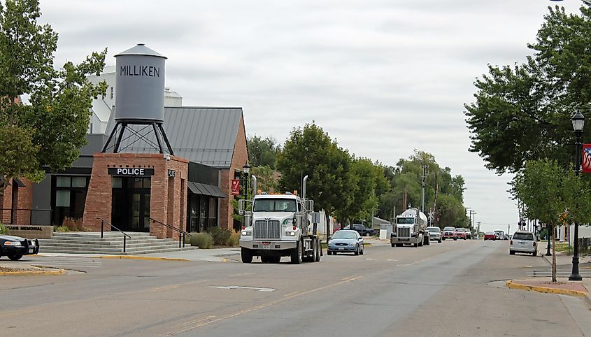 Milliken, Colorado. By Jeffrey Beall - Own work, CC BY-SA 3.0, Wikimedia Commons.