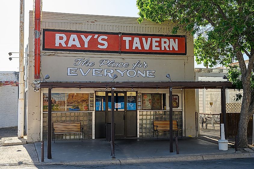 Ray's Tavern in Green River Utah.