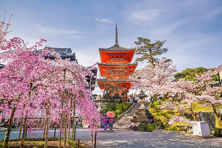 Kiyomizu-dera Temple in Kyoto